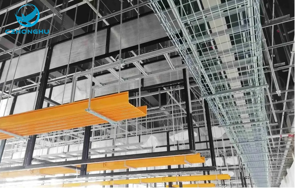 Bandeja de cable de la cesta