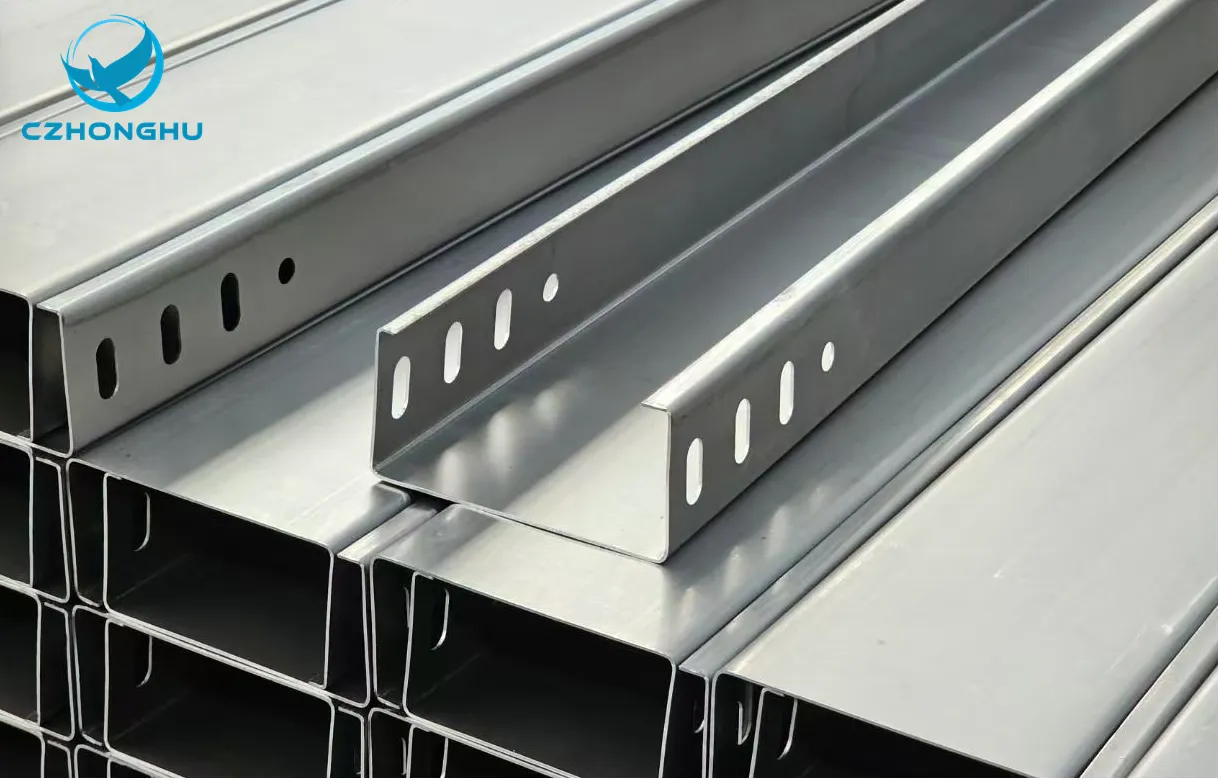 non perforated cable tray