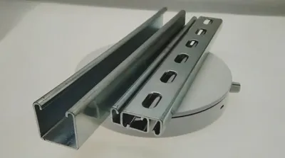 GI/vídeo de canal de puntal galvanizado