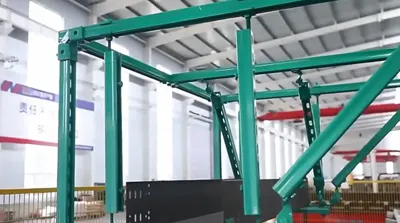 Vídeo de canal de puntal sólido