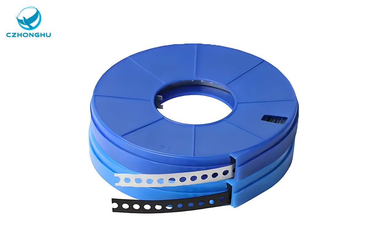 Fleje de metal con agujeros