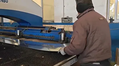 Bandeja de cable perforada Perforada y embalaje