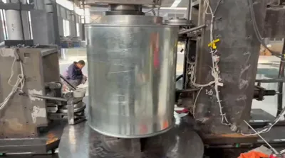 Bañera de agua de ganado galvanizada bajo procesamiento